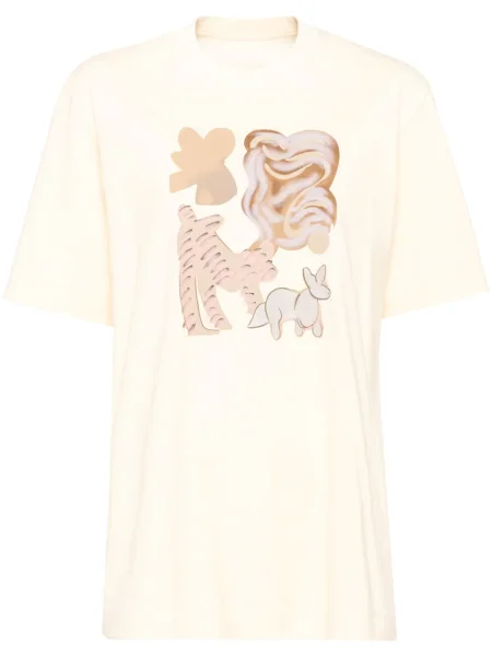 Tricou Jnby cu imagine galben