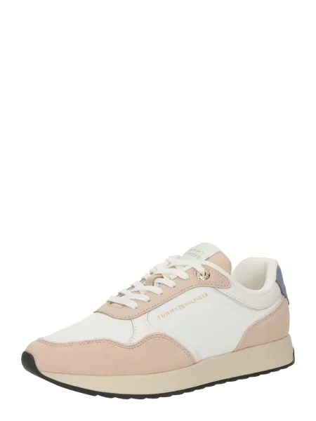 Dámske topánky Tommy Hilfiger Runner ecru modrá