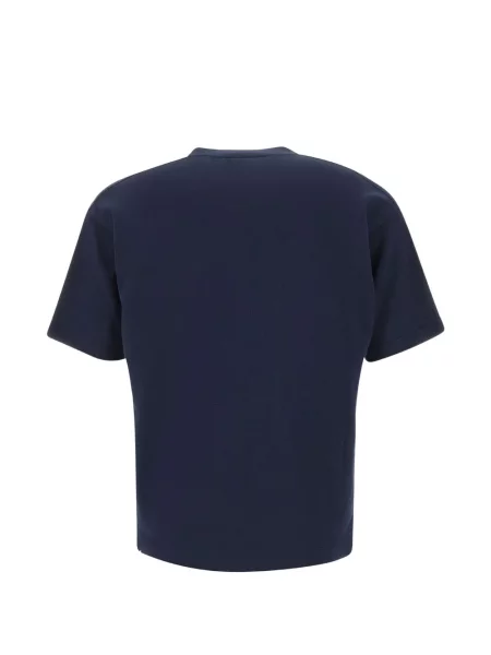 Tricou Kangra cu decolteu rotund albastru