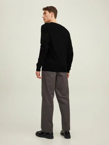 Πουλόβερ Jack & Jones μαύρο