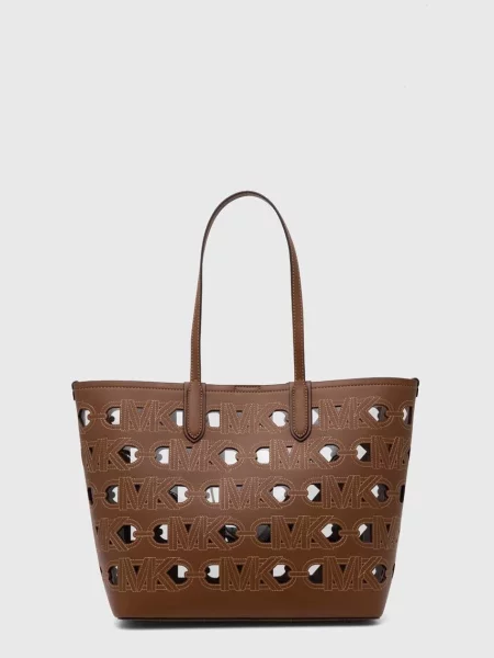 Geantă shopper Michael Michael Kors maro