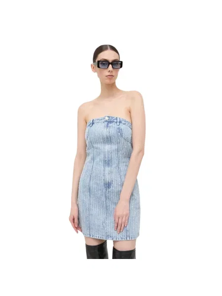 Sukienka jeansowa Miss Sixty niebieska