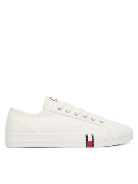 Tommy Jeans Tenis superge Archive bela