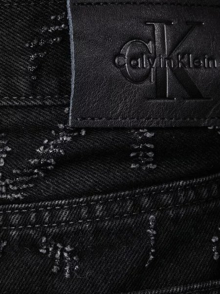 Calvin Klein Jeans дънки дамски черно