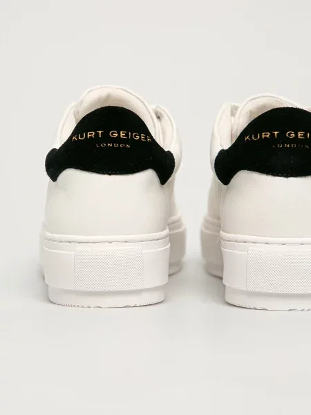 Sneakersy Kurt Geiger London skórzane białe