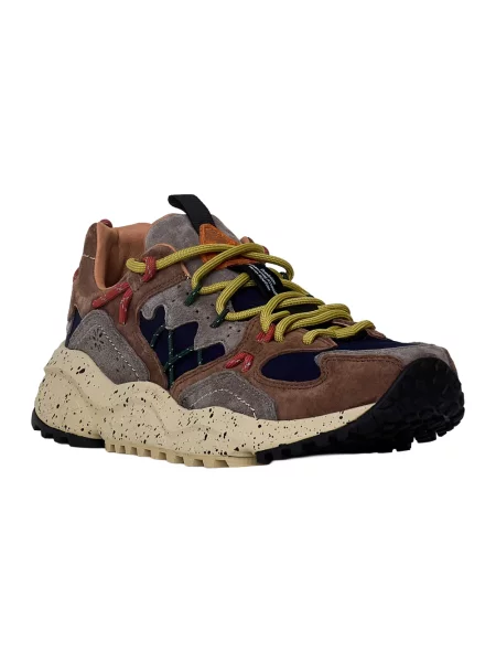 Sneakersy Flower Mountain skórzane w kwiatki