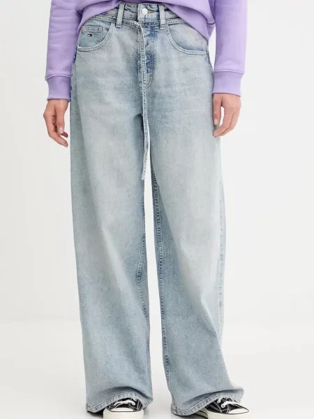 Дънки Tommy Jeans синьо