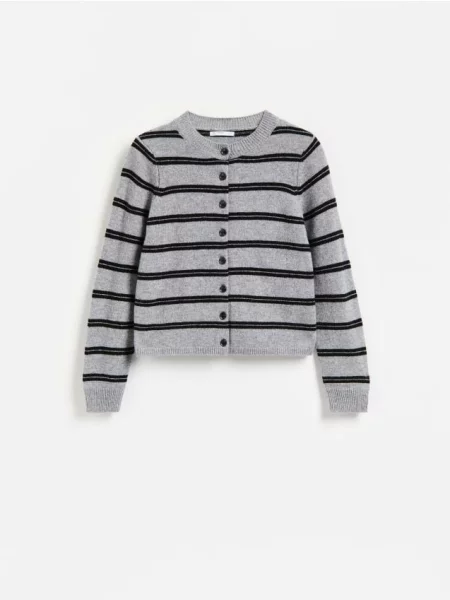 Reserved Cardigan din lână multicolor