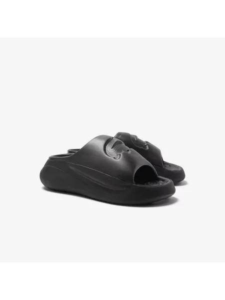 Шлепанцы Lacoste черные