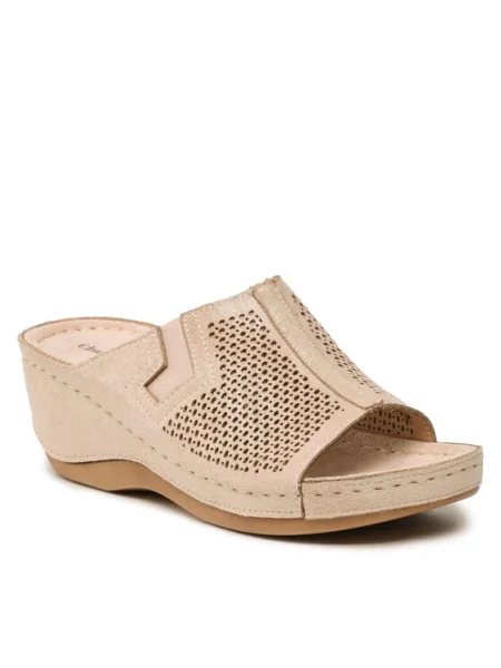 Șlapi Clara Barson bej