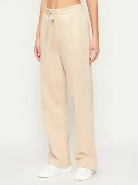 Weekend Max Mara pantaloni de trening VOLIERA bej uni maro