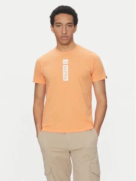 Alpha Industries Tricou portocaliu