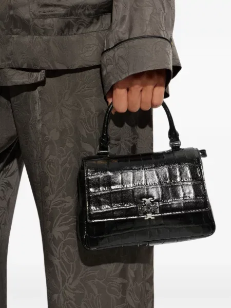 Geantă shopper Tory Burch negru