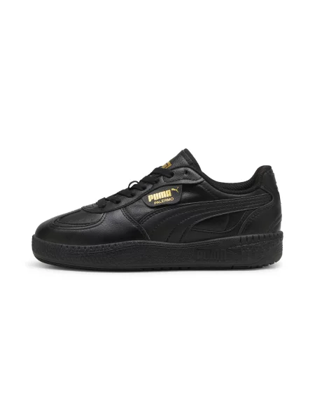 Skórzane sneakersy Palermo Moda czarne