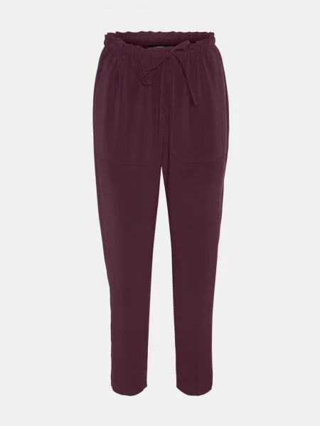 Pantaloni Vero Moda bordo