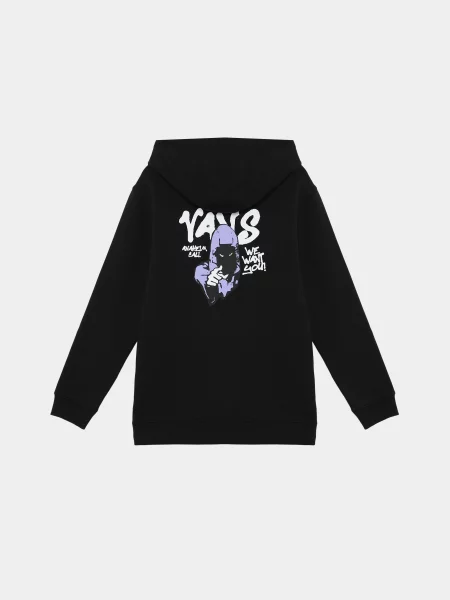 Детское худи Vans черное