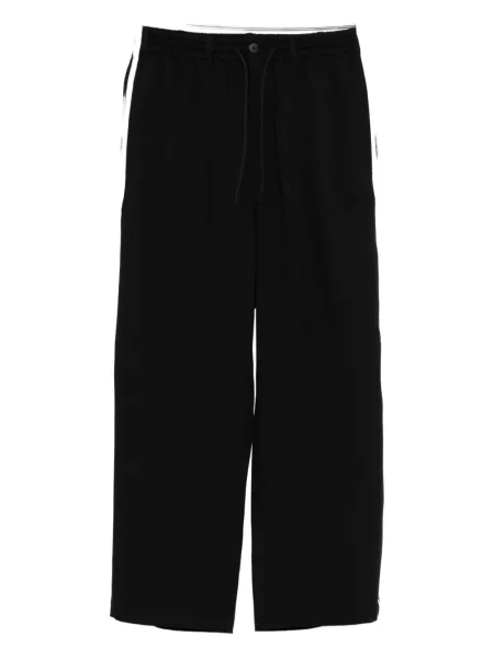 Pantaloni Y-3 cu dungi negru
