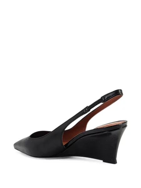 Pantofi cu toc Madison.maison din piele cu pană negru