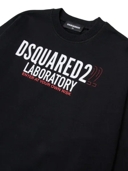 Bluza dziecięca Dsquared2 czarna