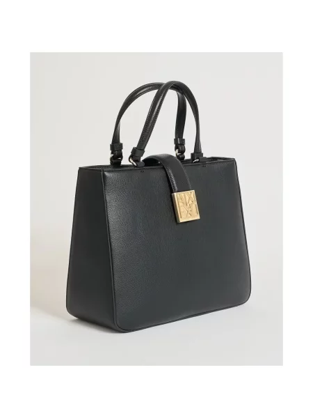 Armani Exchange Torebki Kobieta ONE SIZE Skóra Torebka AX z paskiem na ramię czarny