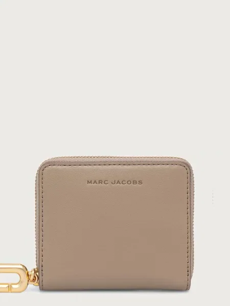 MARC JACOBS portofel pentru femei din piele SCENE bej
