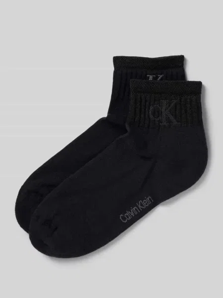 Skarpety krótkie Calvin Klein Jeans czarne