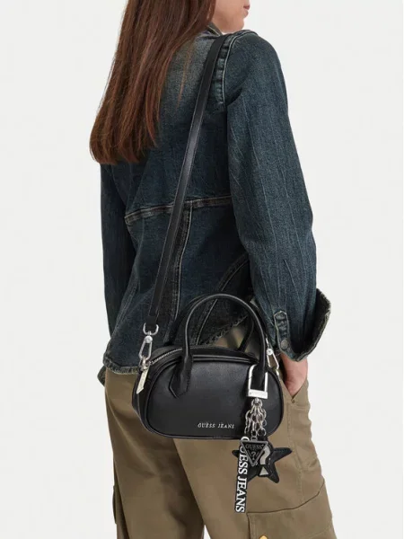 Táska Guess Jeans fekete
