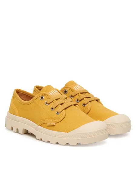 Teniși Palladium Pampa Oxford galben