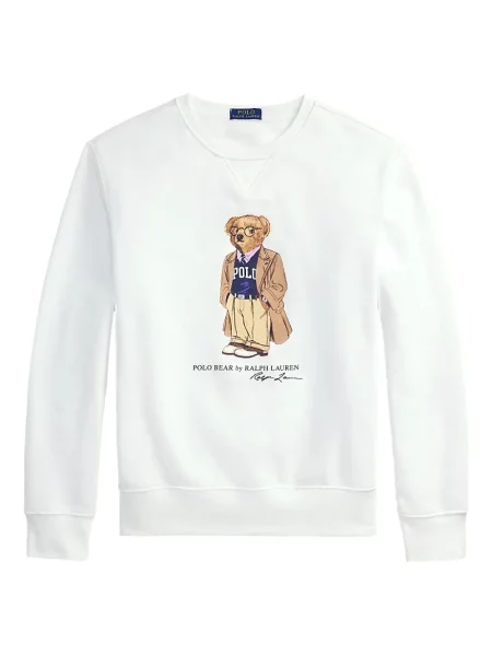 Флийс костюм шапка с козирки Polo Ralph Lauren с волани жълто