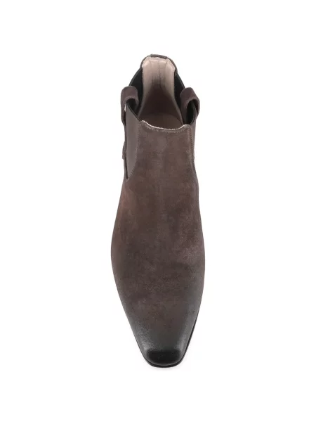Botine Pantanetti din piele maro