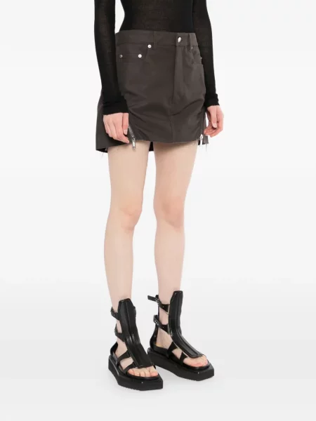 Fusta mini Rick Owens maro