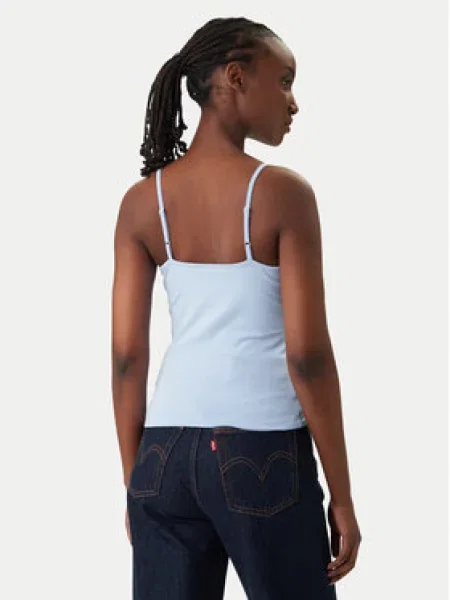 Top Tommy Jeans modrý