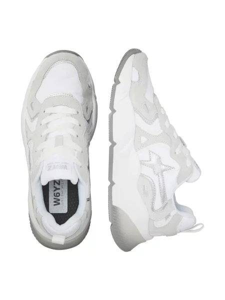 Sneakersy W6yz zamszowe białe