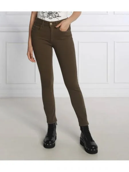 Pinko Blugi SABRINA | Skinny fit verde