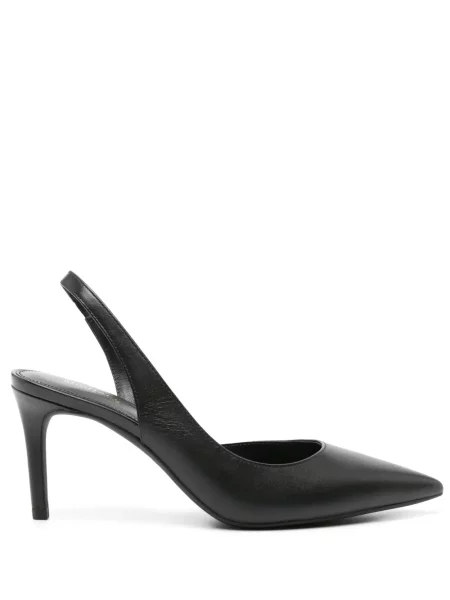 Pantofi cu toc Michael Michael Kors din piele slingback negru