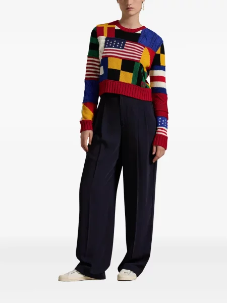 Kostiumas marškinėliai Polo Ralph Lauren satininis iki kelių balta