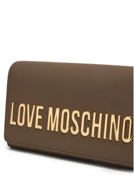 Kabelka LOVE MOSCHINO hnedá