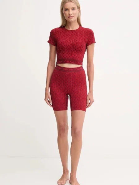 Kratke hlače Calvin Klein Underwear bordo