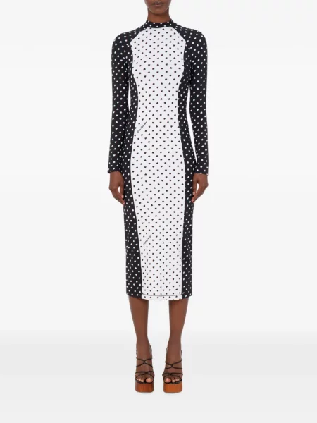 Rochie Love Moschino din jerseu negru