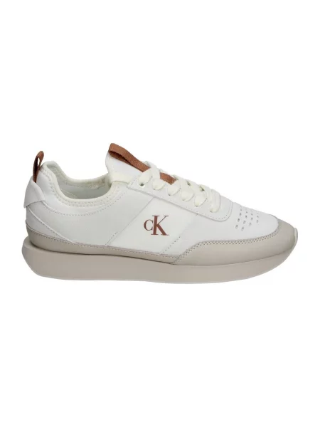 Tenisky Calvin Klein Jeans béžová