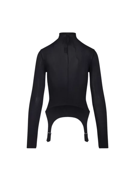 Top Jean Paul Gaultier niebieski