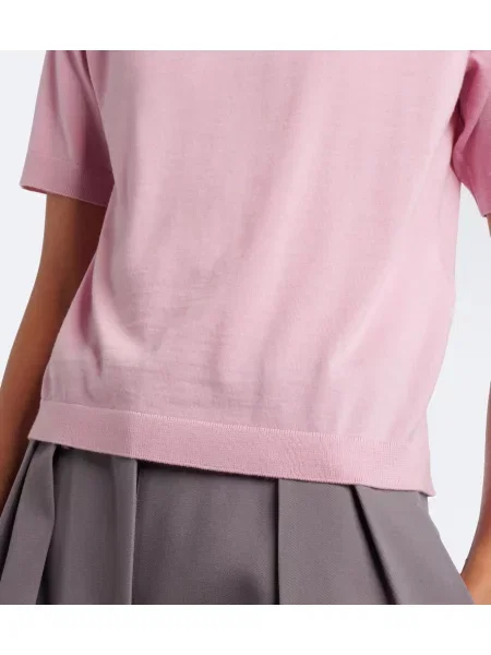 Pulover Jil Sander de lână roz