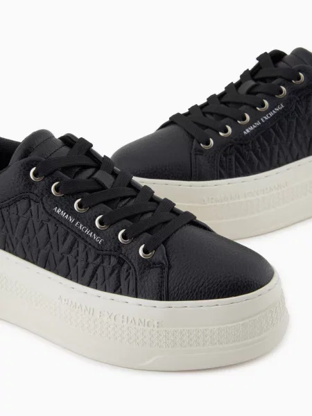 Кеды Armani Exchange черные