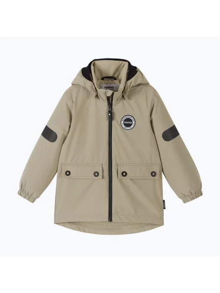 Gyermek esőkabát Reima Symppis earthy beige. Méret: bézs