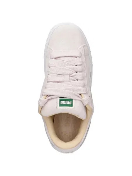 Sneakerși Puma Suede din piele de căprioară roz