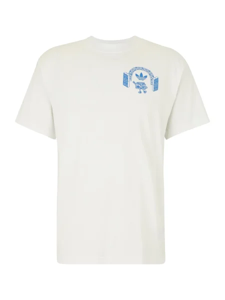 ADIDAS ORIGINALS Majica MUSIC FESTS kraljevo modra bela