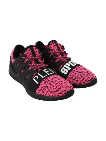 Sneakersy Plein Sport biznesowe różowe
