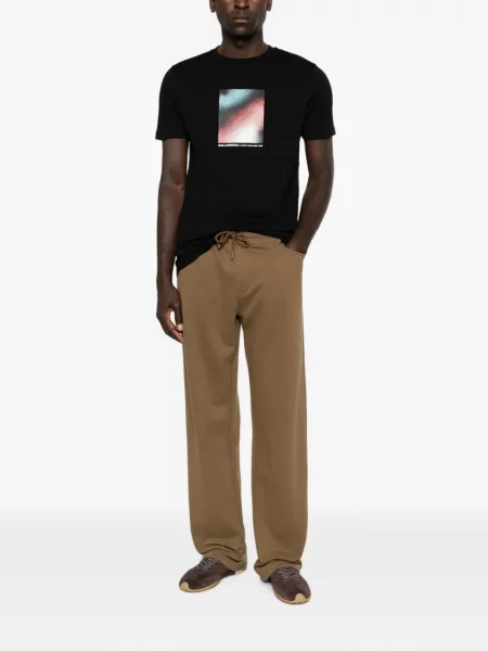 Tricou Karl Lagerfeld cu imagine negru