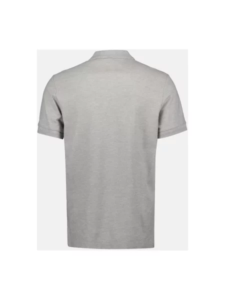 Koszulka polo Burberry klasyczna szara