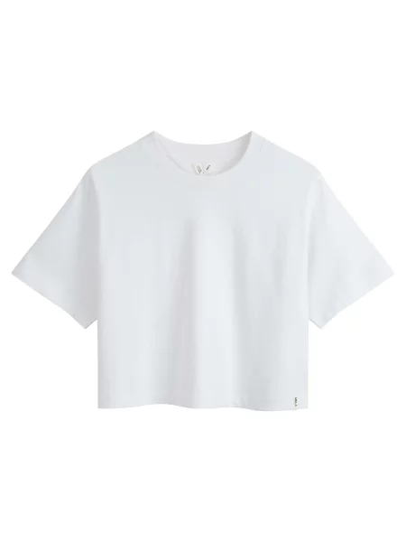 MELA Tricou JOSHNA' alb